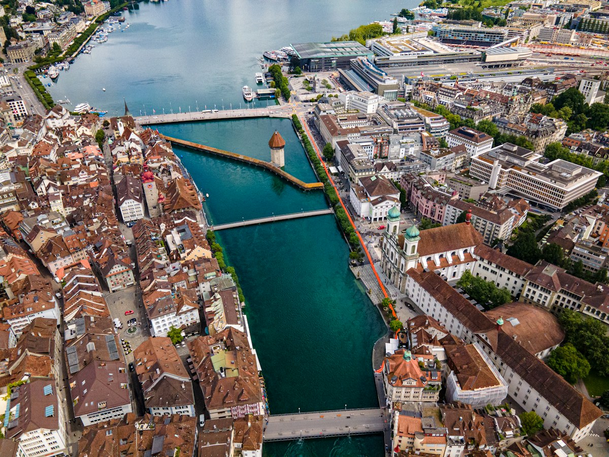 Lucerne riverfront
